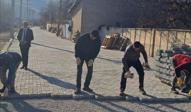 Özbağ’da Altyapı Çalışmaları Aralıksız Sürüyor