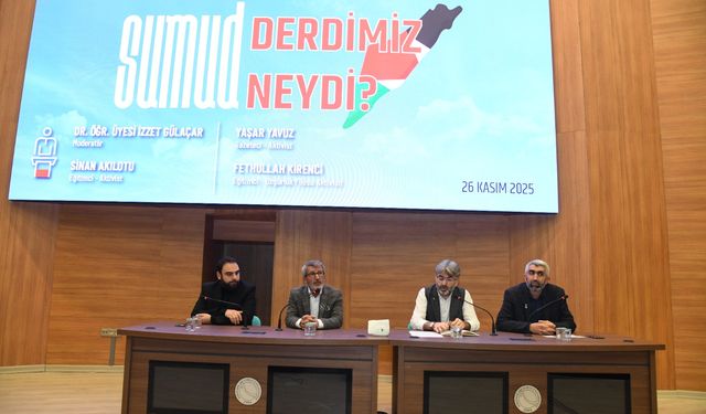 KAEÜ’de “Sumud Derdimiz Neydi?” Paneli Düzenlendi