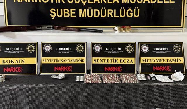 Kırşehir’de uyuş*turucu operasyonu: 1 tutuklama