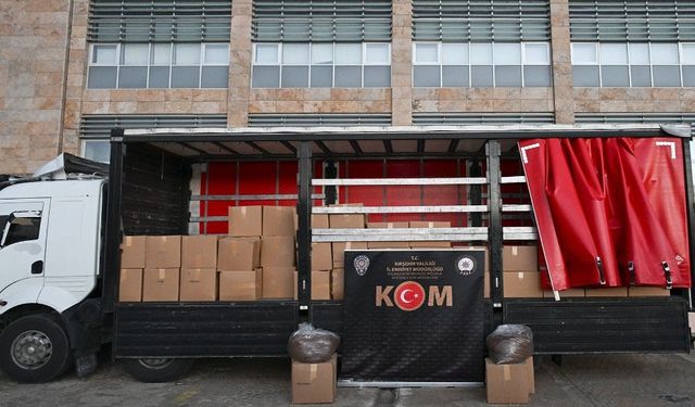 Kırşehir’de 3,5 Ton Kaçak Tütün Ele Geçirildi!