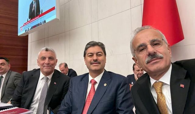 Kırşehir Milletvekili Erkan, Uraloğlu ve Bolat’la Bütçe Mesaisinde