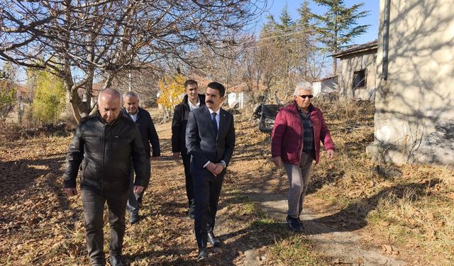 Kaymakam Erman’dan Köylere İnceleme