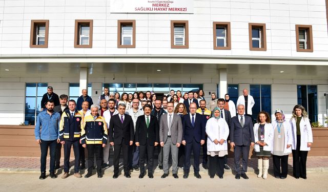 Vali Demiryürek’ten Sağlıklı Hayat Merkezi’ne İnceleme Ziyareti