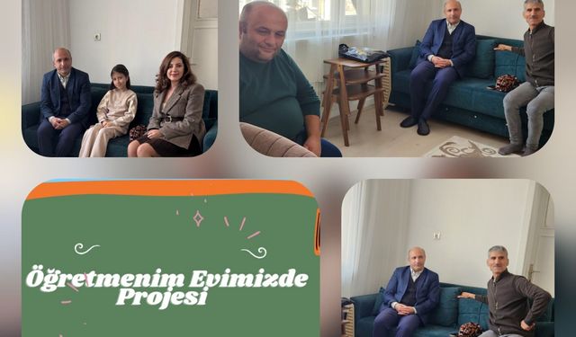 Öğretmenim Evimizde Projesi Sürüyor