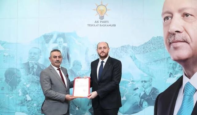 AK Parti Kırşehir Merkez İlçe Başkanlığına İbrahim Küçükdeveci Atandı