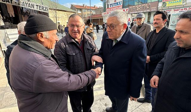 MHP Kırşehir İl Teşkilatından Kale Eteği’nde Esnaf Ziyareti