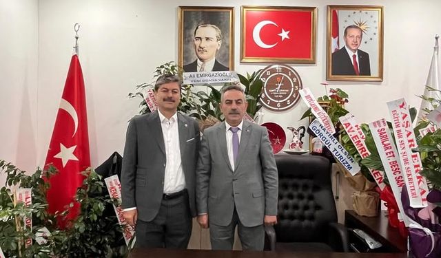 Erkan’dan Küçükdeveci’ye Yeni Görevinde Başarı Dileği