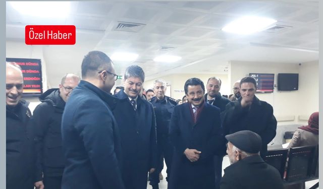 Yılın Son Akşamında Hastalara Sıcak Ziyaret