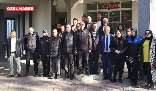 Müdür Görücü Ahi Çarşısında: “Dertlerinizi Dinlemeye Geldik”