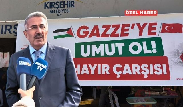 “Gazze’ye Umut Ol” Kermesi Cacabey Meydanı’nda Yoğun İlgi Gördü