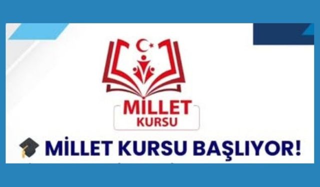 Millet Kursu Projesi Çiçekdağı’nda Başlıyor