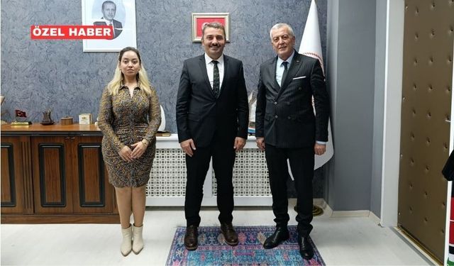 Murat Sürmeli’den Gençlik ve Spor İl Müdürü Çakmakçı’ya Nezaket Ziyareti
