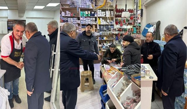 MHP Kırşehir İl Başkanı Arif Kılıç’tan Merkezde Esnaf Ziyareti
