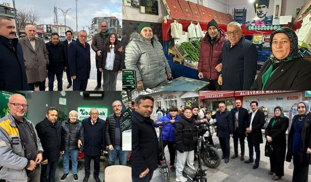 MHP’den Kırşehir Merkez’de Esnaf Ziyareti