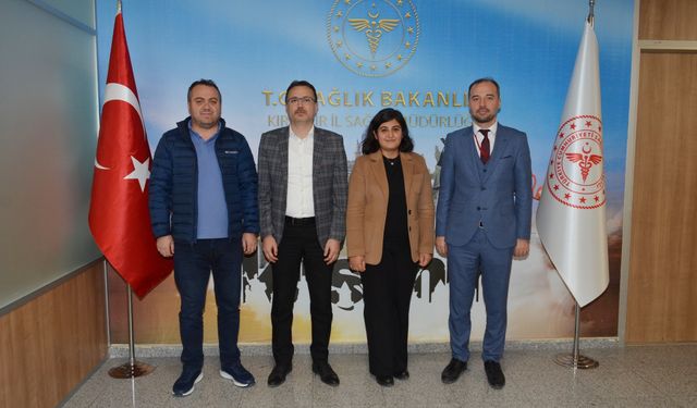 Eski Müdür Yardımcılarından Müdür Ersoy’a Nezaket Ziyareti