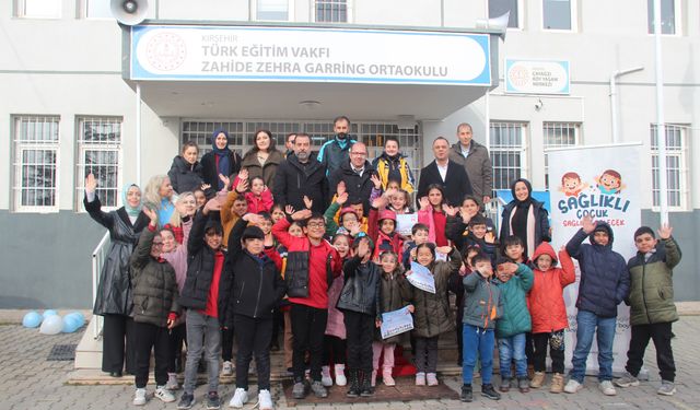 Çayağzı Köyü Okulunda Sağlık Dolu Bir Gün