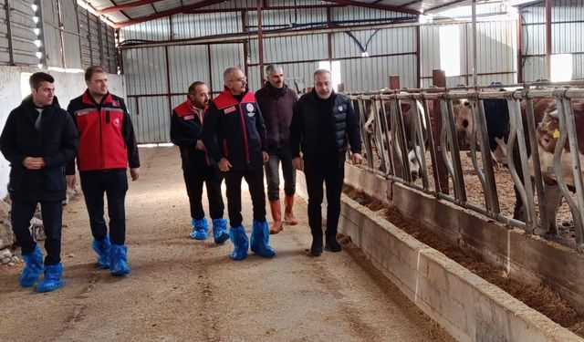 Tarım ve Orman İl Müdürlüğü İşletme Ziyaretlerini Sürdürüyor