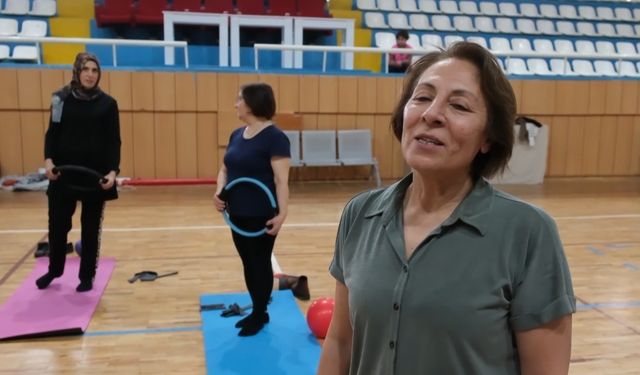 Kadınlar Kırşehir’de sporla güçleniyor