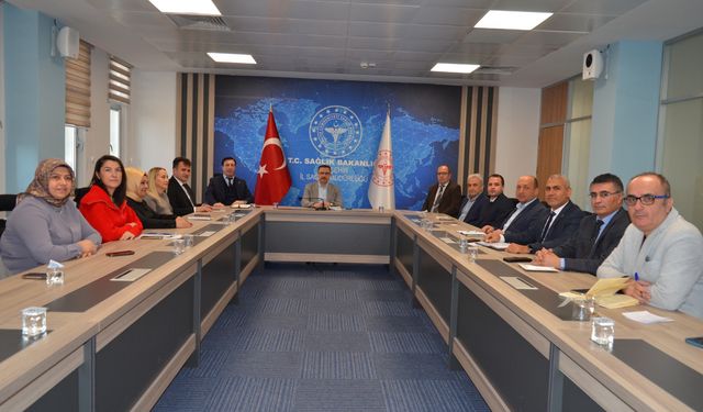 Sağlık Hizmetleri Değerlendirme Toplantısı Gerçekleştirildi