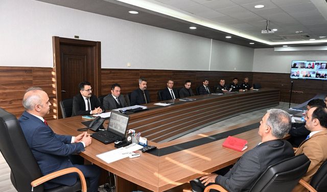 Kırşehir’de Haftalık Asayiş Değerlendirmesi Yapıldı