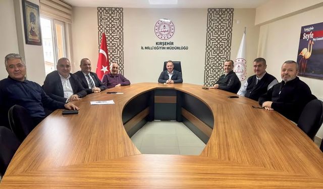 İl Milli Eğitim’de ikinci dönem için yol haritası belirlendi