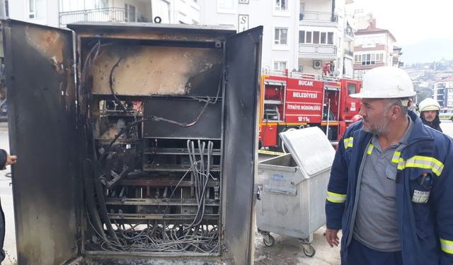 Trafo yangını korkuttu