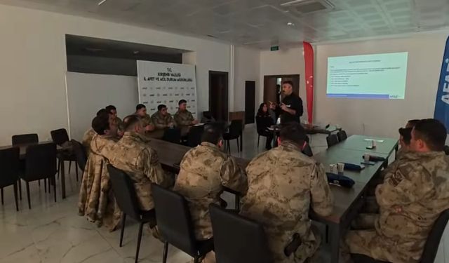 Jandarma Komando Personeline Arama Kurtarma Eğitimi