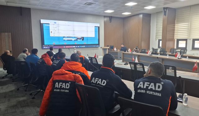 Kırşehir AFAD’da Hizmet İçi Eğitimler Başladı