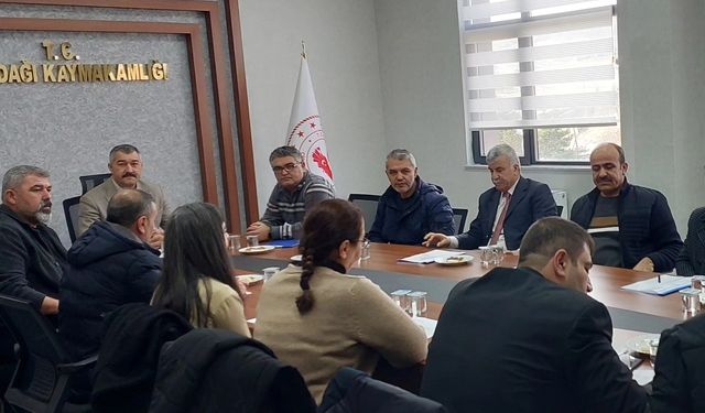 Çiçekdağı’nda Müdürler Kurulu Toplantısı Gerçekleştirildi