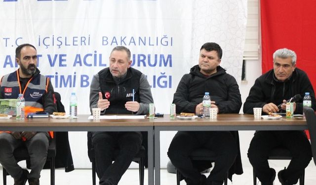 Kırşehir AFAD’da “Hazır Destek” Toplantısı
