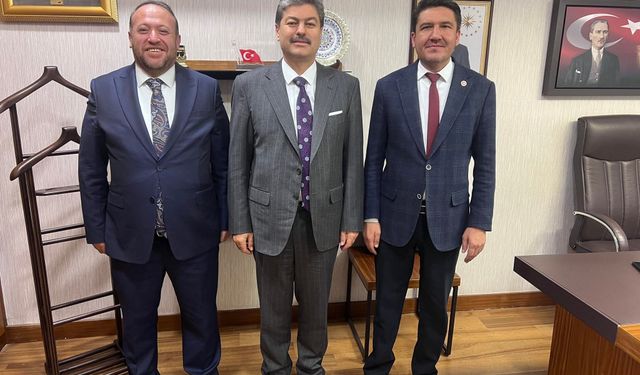 Yakup Eğri İle Vekil Erkan Bir Araya Geldi
