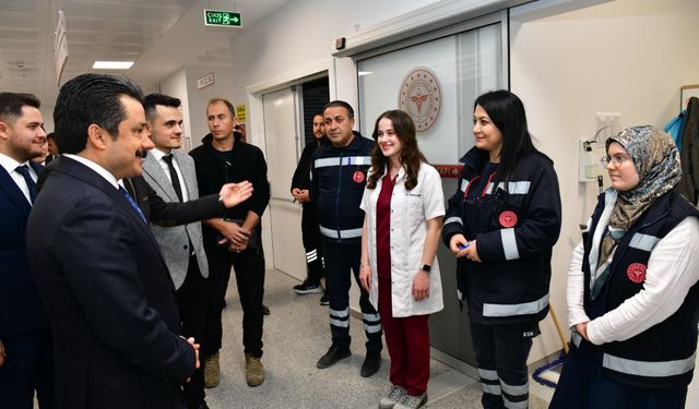 Vali Demiryürek’ten Mucur’da Sağlık Yatırımlarına Yakın İnceleme