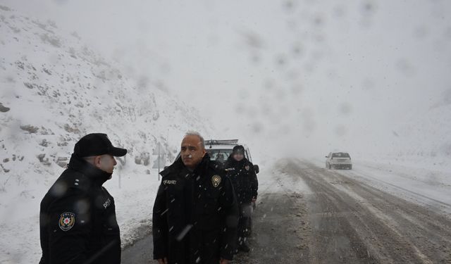 Kırşehir’de yılbaşı tedbirleri kapsamında personele teşekkür!