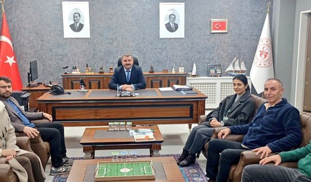 Yeşilay Kırşehir’den İl Müdürü Çakmakçı’ya Ziyaret