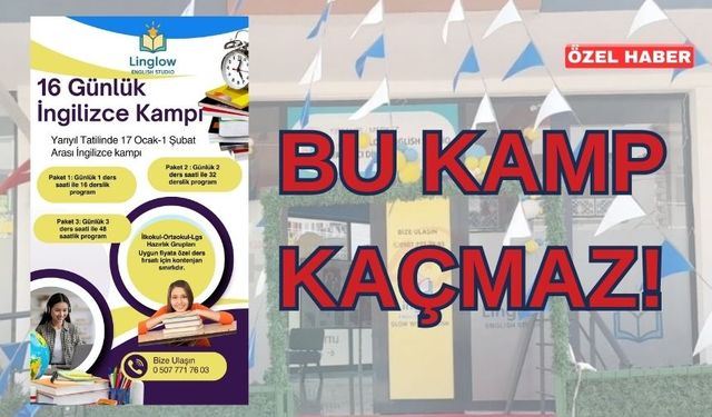 Linglow’dan Yarıyıl Tatiline Özel 16 Günlük İngilizce Kampı