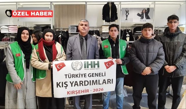 İHH Kırşehir’den 100 Yetime Kış Giyindirme Projesi Başladı