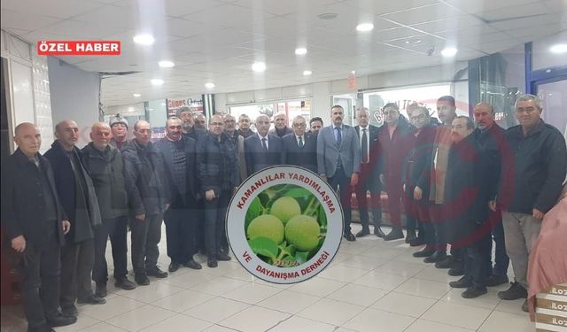 MHP Kırşehir’den Kamanlılar Derneği’ne Anlamlı Ziyaret