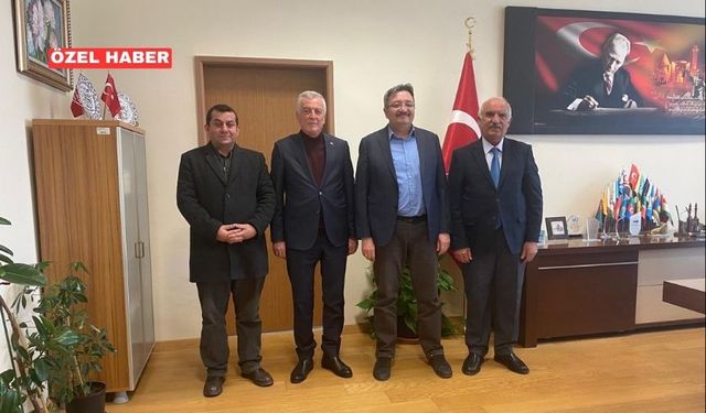 KAEÜ Genel Sekreteri Hüseyin İlter Makamında Ziyaret Edildi