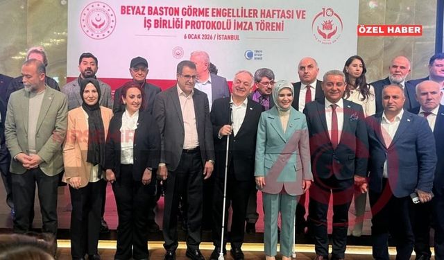 “Beyaz Baston Özgürlüğün Simgesidir”
