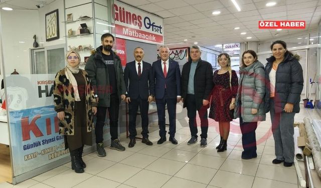Türk Sağlık Sen'den Yerel Basına 10 Ocak Ziyareti