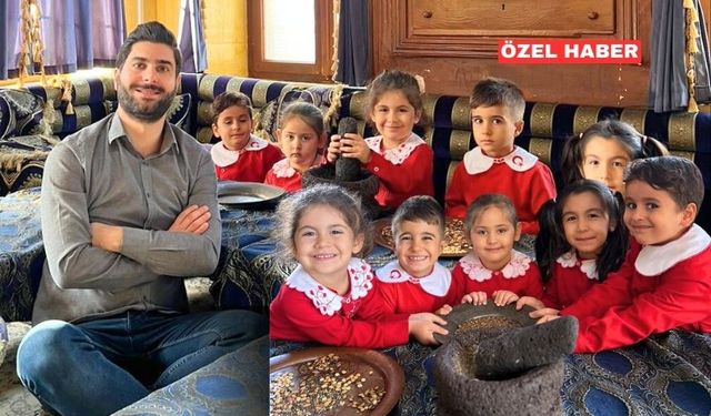 Kırşehirli Öğretmen M. Furkan Canlı'dan Kilis Yöresi Zahter Yapımı Etkinliği