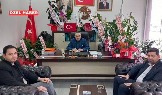 Büro Memur-Sen Kırşehir’den AK Parti Merkez İlçe Başkanlığı’na Hayırlı Olsun Ziyareti
