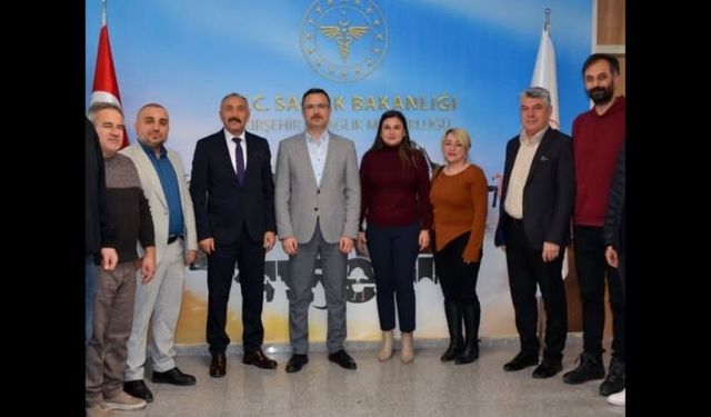 Türk Sağlık Sen’den İl Sağlık Müdürü Ersoy’a Ziyaret