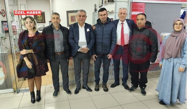 Beyazay Derneği Kırşehir Şubesinden Murat Sürmeli ve Basın Ekibine 10 Ocak Ziyareti