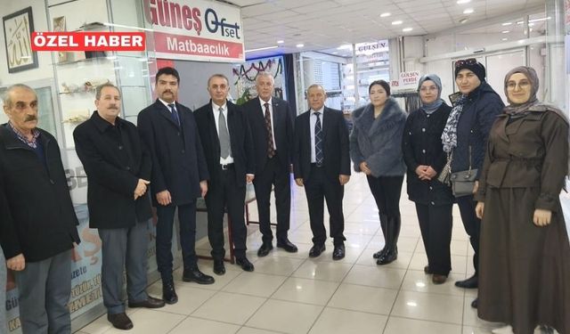 İYİ Parti Kırşehir Teşkilatından Gazeteciler Günü Ziyareti