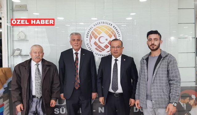 Saadet Partisi Kırşehir İl Başkanı Aygün’den Gazeteciler Günü Ziyareti