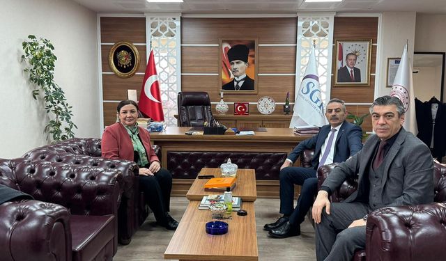 AK Parti İl Başkanı Ünsal’dan SGK İl Müdürlüğü’ne Ziyaret