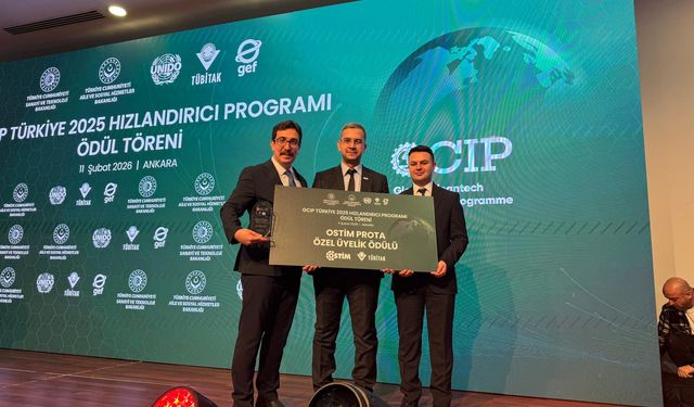 KAEÜ Projesine OSTİM PROTA Özel Üyelik Ödülü