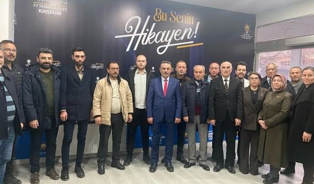 AK Parti Kırşehir Merkez İlçe Yürütme Kurulu Toplandı
