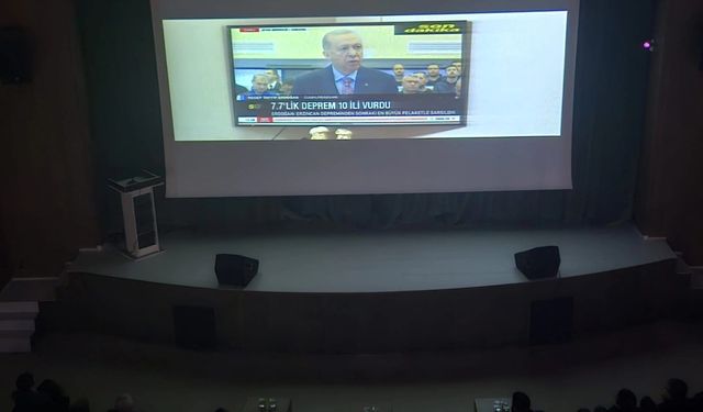 Mucur’da “Asrın Felaketi 6 Şubat Depremleri” Film Gösterimi Düzenlendi